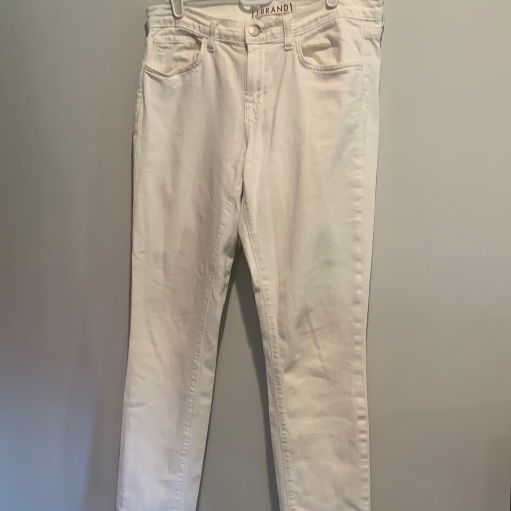 J Brand White Jeans